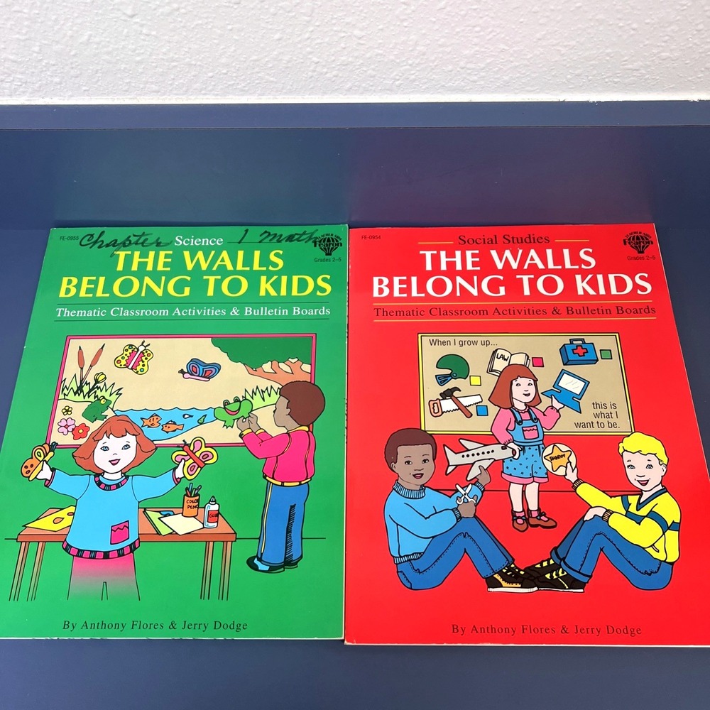 Science & SS Walls Belong to Kids Thematic Classroom Activities+ Bulletin Boards